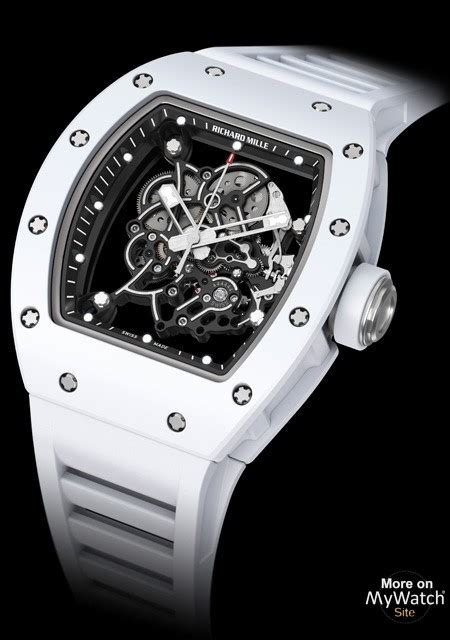 richard mille rm 055 white price|rm055 price.